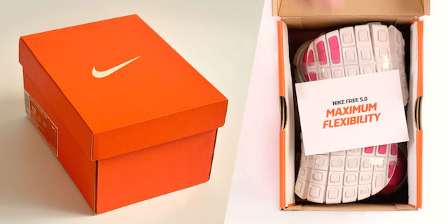 Nike sale free box