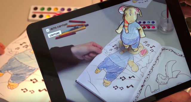 10 Magical Disney Coloring Book Augmented Reality Experiences